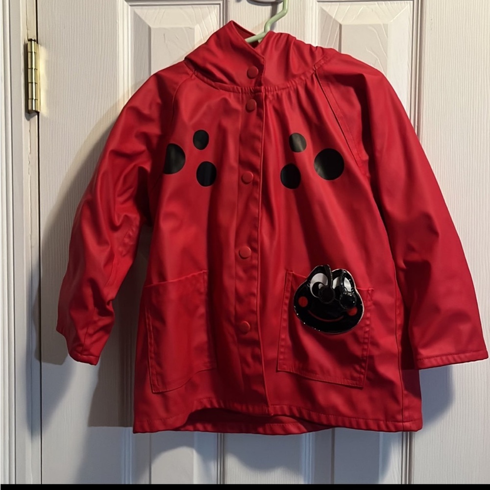 Western Chief Ladybug Raincoat in 4T